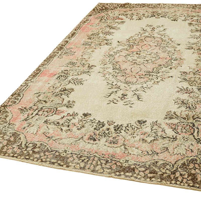 Vintage Turkish Hand-Knotted Rug - 5' 5" x 9' 4" (65" x 112") - K0059925