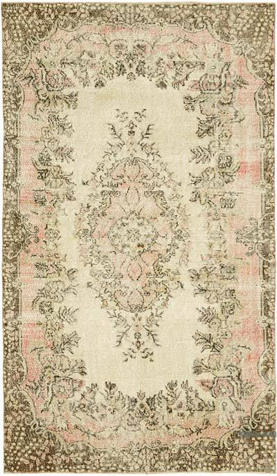 Alfombra Vintage Turca Anudada a Mano - 165 cm x 285 cm