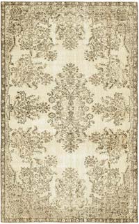 El Dokuma Vintage Halı - 161 cm x 255 cm