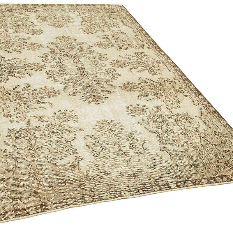 Alfombra Vintage Turca Anudada a Mano - 161 cm x 255 cm - K0059926