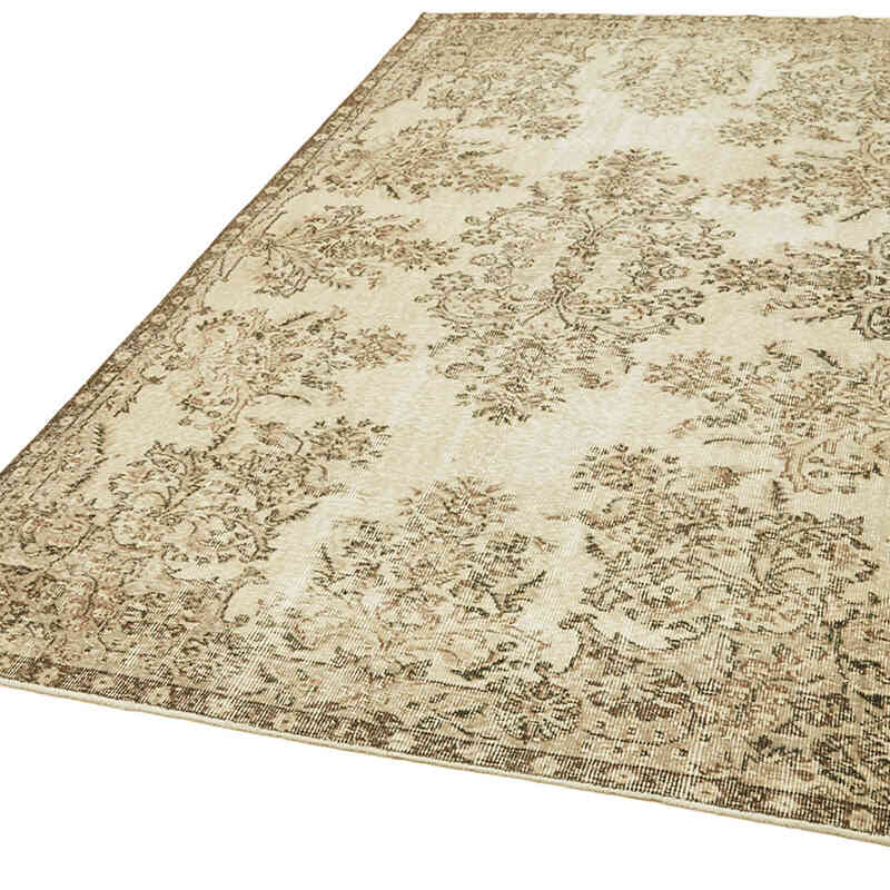 Alfombra Vintage Turca Anudada a Mano - 161 cm x 255 cm - K0059926