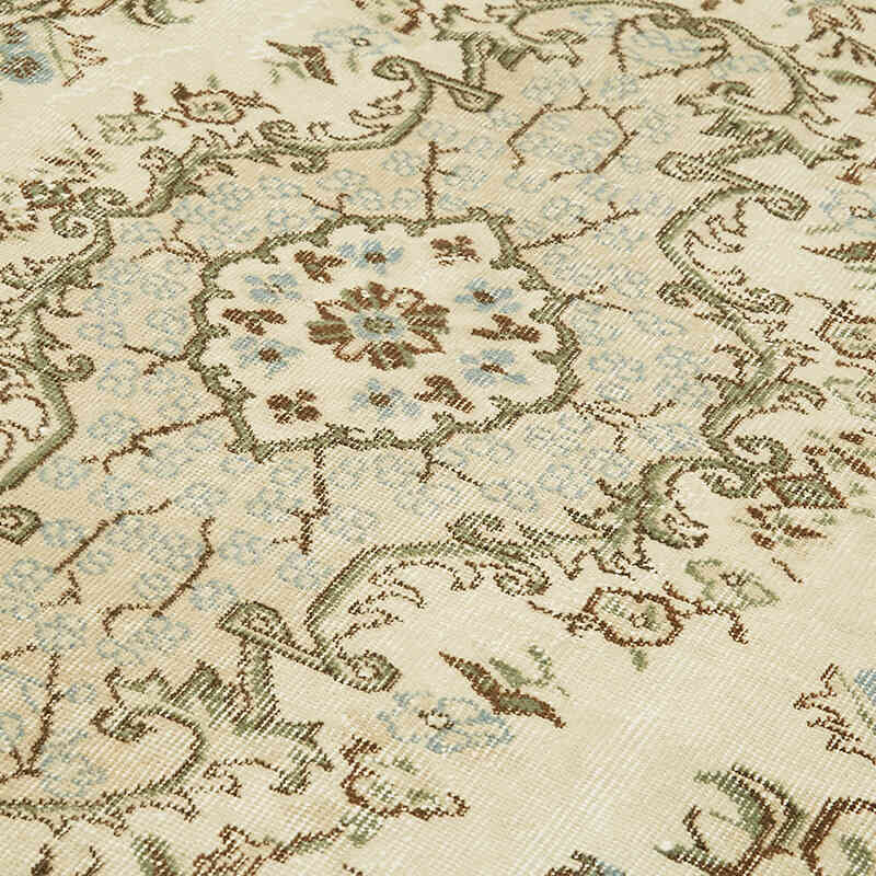 Alfombra Vintage Turca Anudada a Mano - 169 cm x 288 cm - K0059928