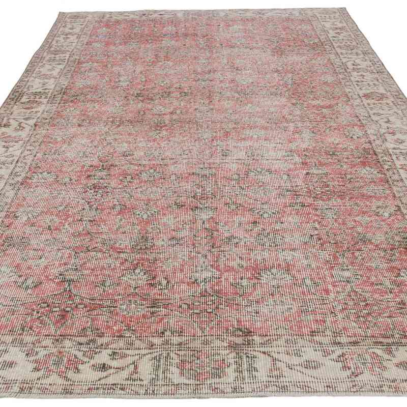 El Dokuma Vintage Halı - 164 cm x 279 cm - K0059930