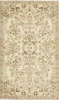 El Dokuma Vintage Halı - 188 cm x 308 cm