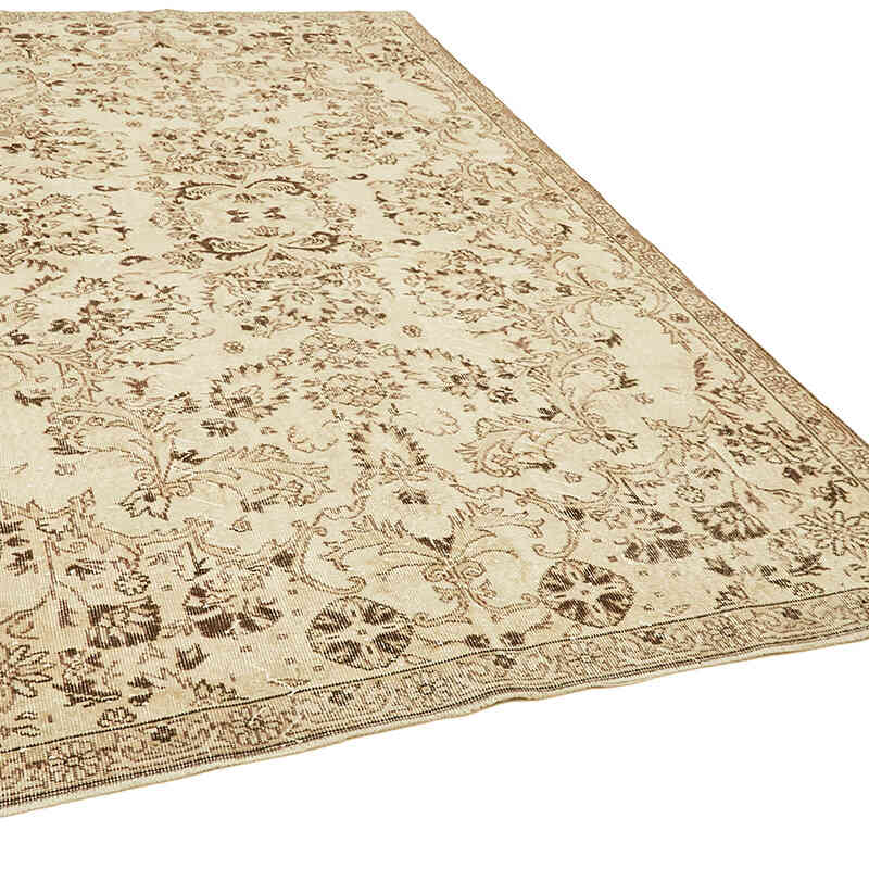 Vintage Turkish Hand-Knotted Rug - 6' 2" x 10' 1" (74" x 121") - K0059932
