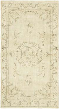 Alfombra Vintage Turca Anudada a Mano - 160 cm x 290 cm