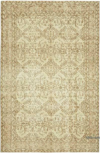 Vintage Turkish Hand-Knotted Rug - 6' 10" x 10' 2" (82 in. x 122 in.)