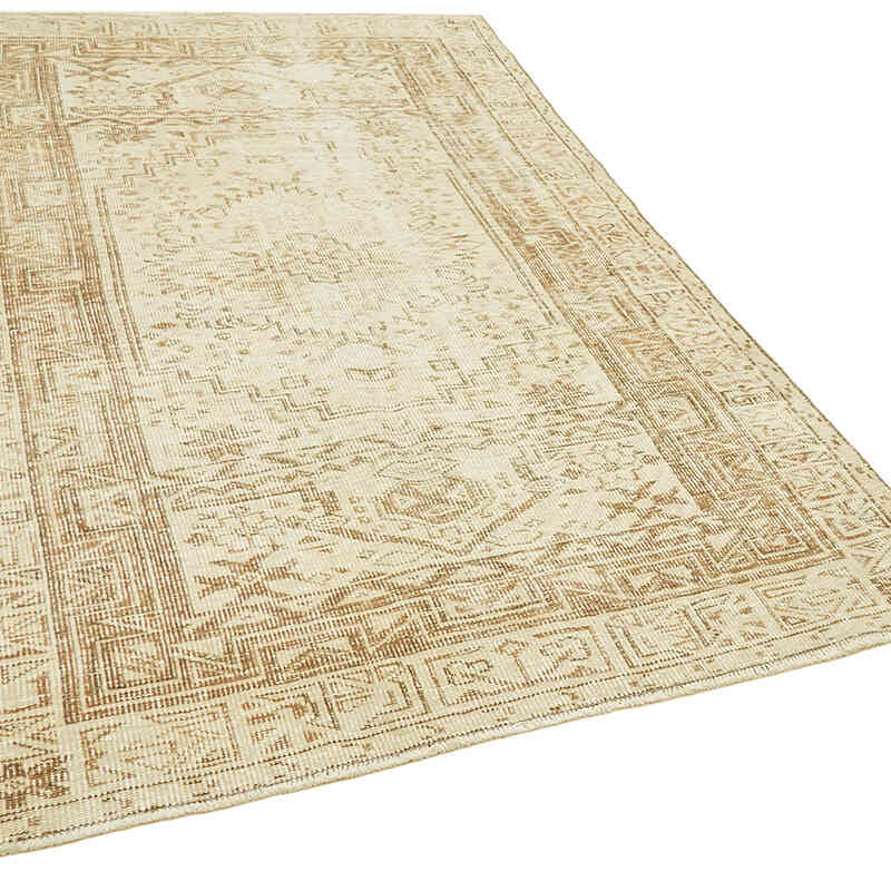 Vintage Turkish Hand-Knotted Rug - 5' 3" x 8' 2" (63" x 98") - K0059945