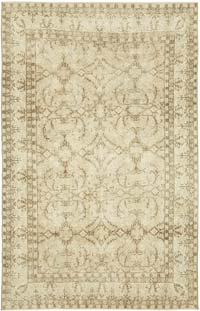 El Dokuma Vintage Halı - 205 cm x 317 cm