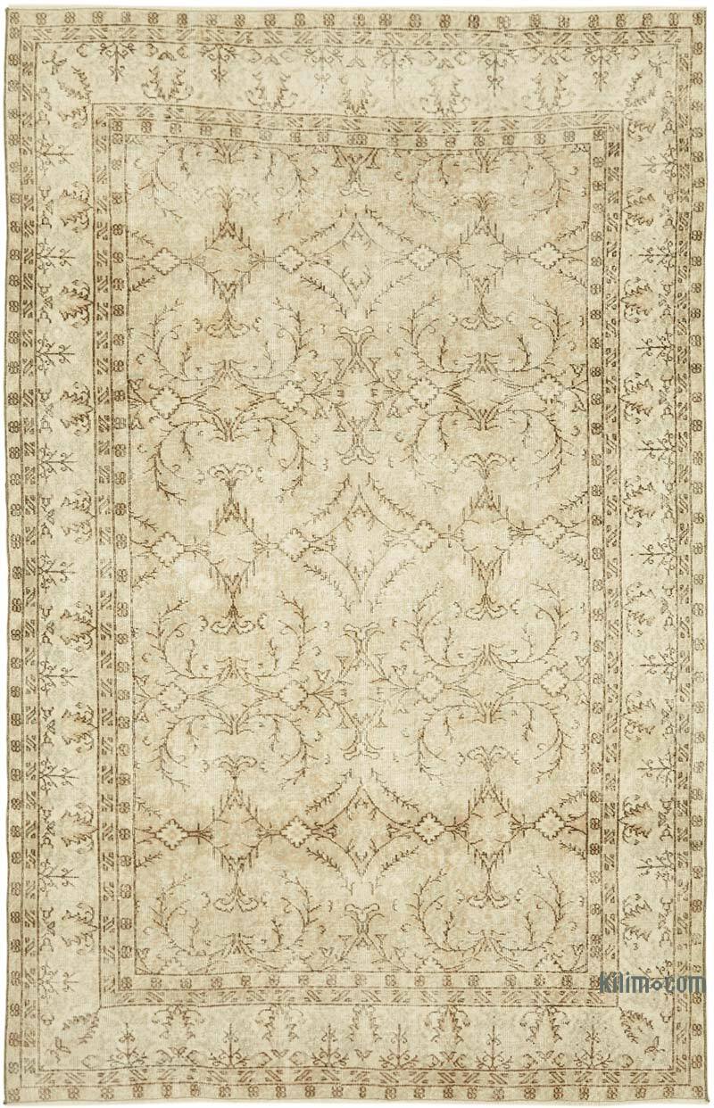 Vintage Turkish Hand-Knotted Rug - 6' 9" x 10' 5" (81" x 125") - K0059951