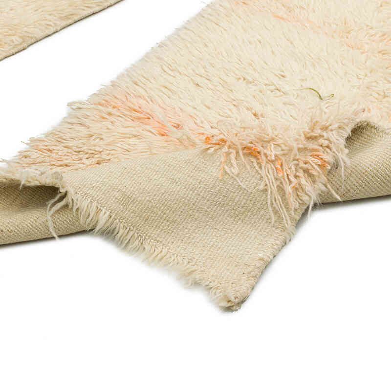 Beige Vintage Anatolian Tulu Rug - 3' 5" x 8' 4" (41" x 100") - K0059974