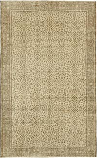 El Dokuma Vintage Halı - 166 cm x 266 cm