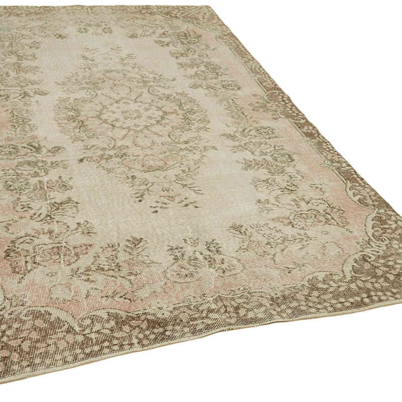 Alfombra Vintage Turca Anudada a Mano - 170 cm x 262 cm - K0059989