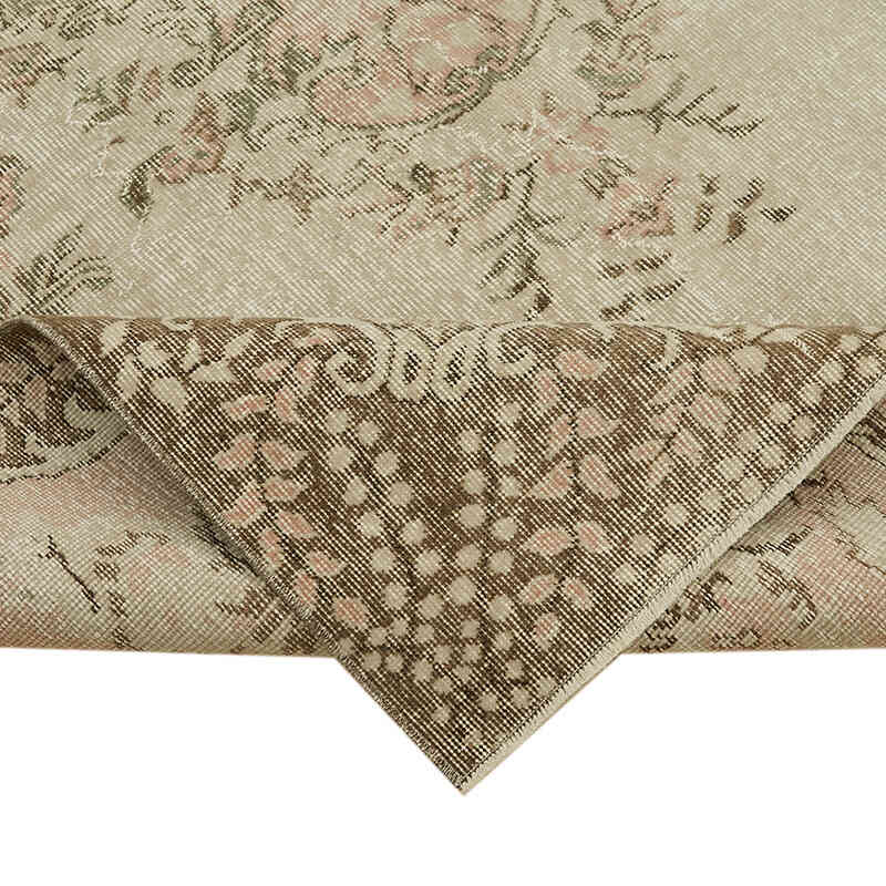 Alfombra Vintage Turca Anudada a Mano - 170 cm x 262 cm - K0059989
