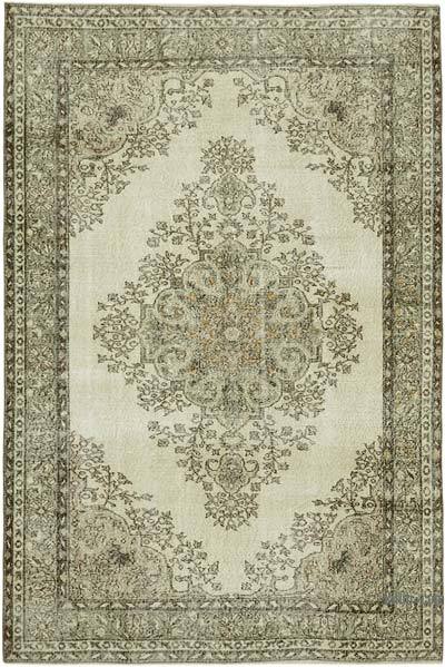 Vintage Turkish Hand-Knotted Rug - 5' 9" x 8' 5" (69 in. x 101 in.)