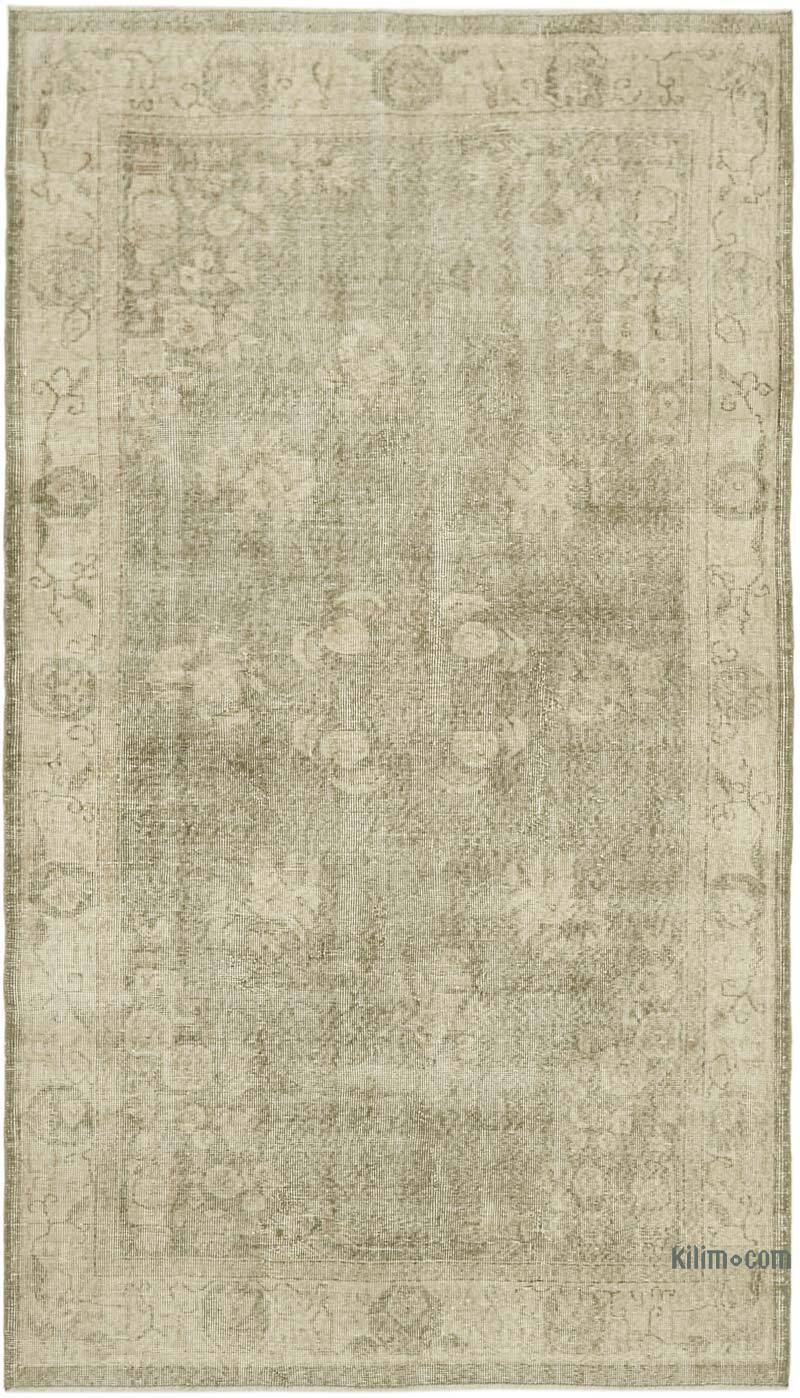 Alfombra Vintage Turca Anudada a Mano - 154 cm x 270 cm - K0059992