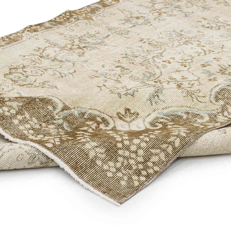 Alfombra Vintage Turca Anudada a Mano - 172 cm x 266 cm - K0059995