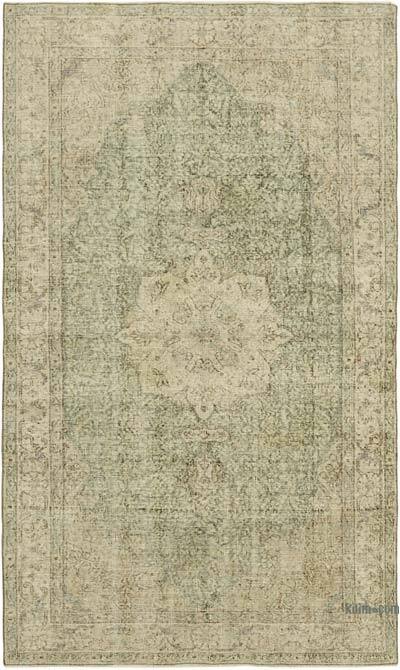 Alfombra Vintage Turca Anudada a Mano - 163 cm x 265 cm