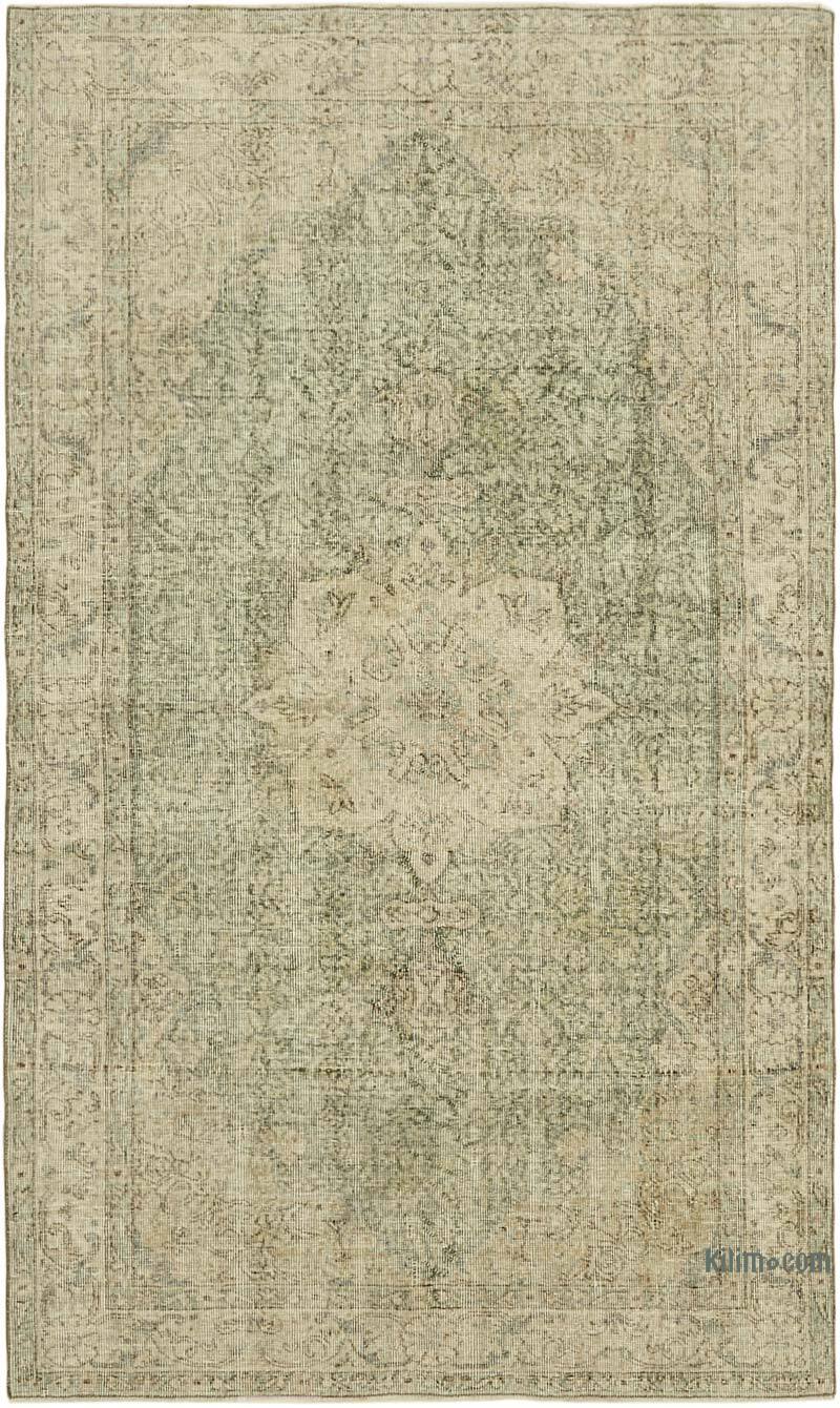 Vintage Turkish Hand-Knotted Rug - 5' 4" x 8' 8" (64" x 104") - K0059996