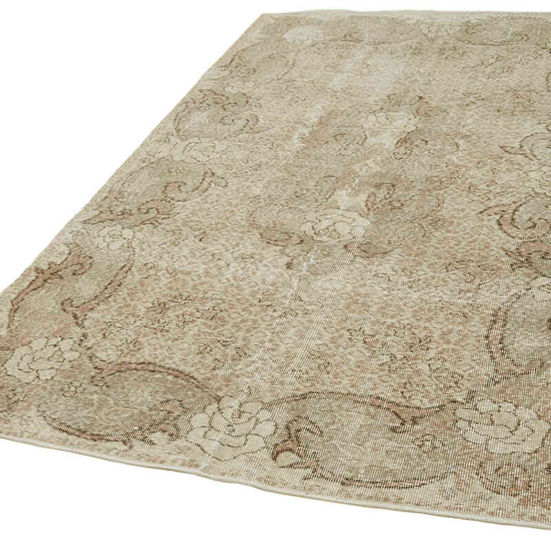 El Dokuma Vintage Halı - 165 cm x 263 cm - K0059997