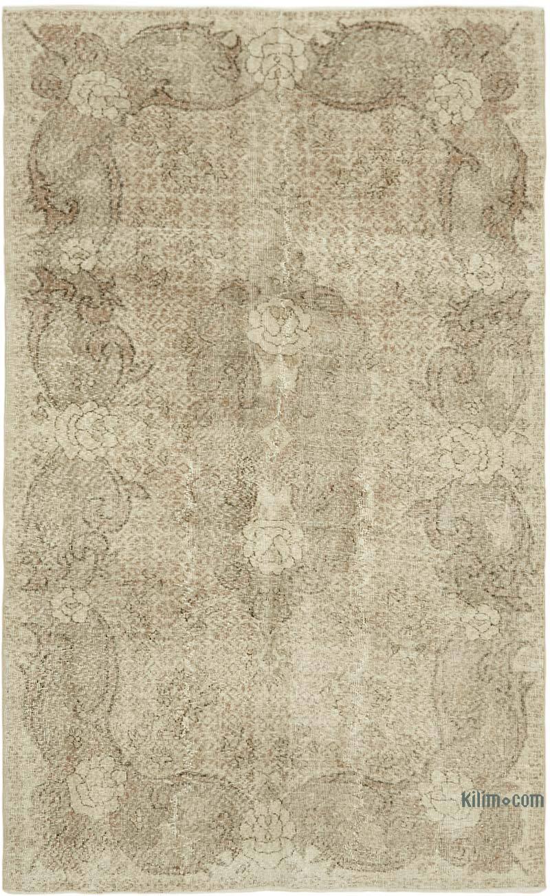 El Dokuma Vintage Halı - 165 cm x 263 cm - K0059997