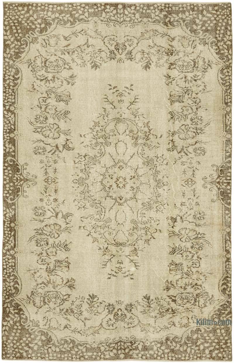 Vintage Turkish Hand-Knotted Rug - 5' 4" x 8' 3" (64" x 99") - K0059999