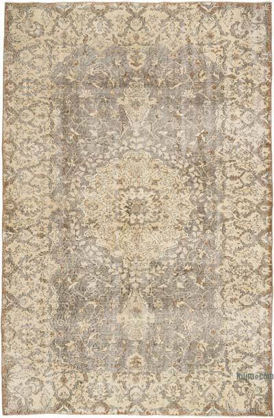 Vintage Turkish Hand-Knotted Rug - 5' 7" x 8' 8" (67 in. x 104 in.)