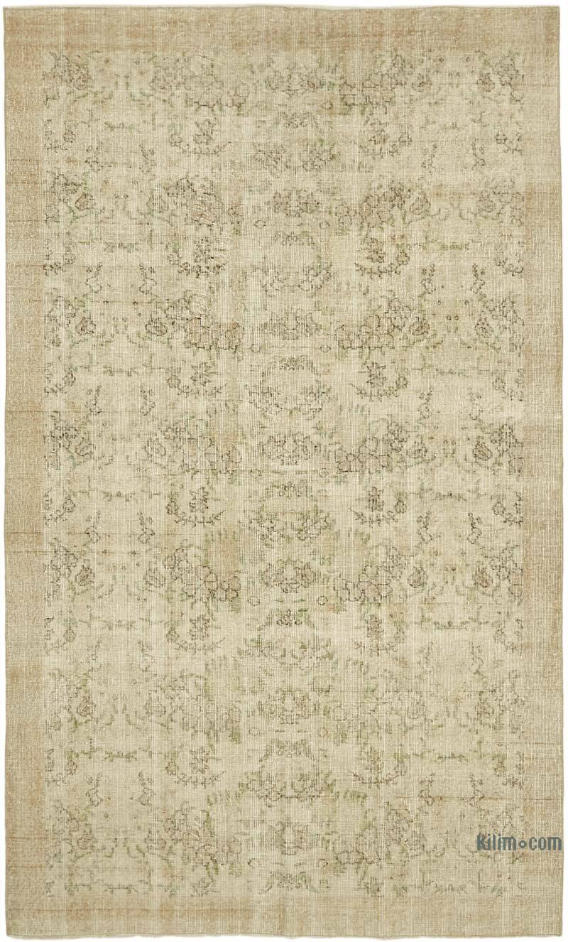 Vintage Turkish Hand-Knotted Rug - 5' 7" x 9' 2" (67" x 110") - K0060004