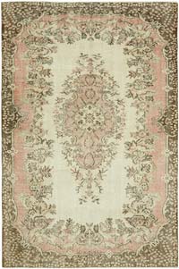 El Dokuma Vintage Halı - 170 cm x 255 cm