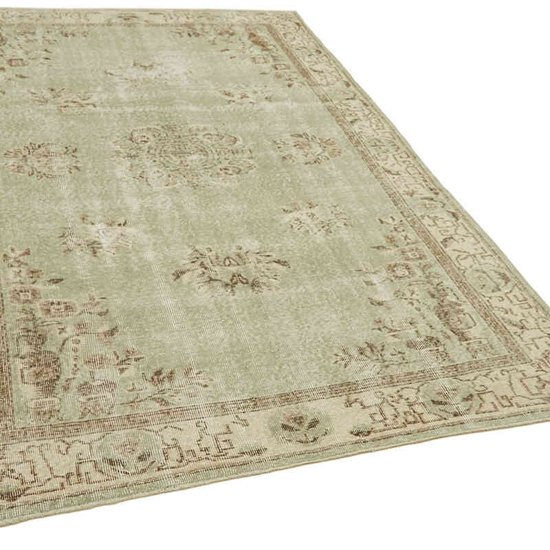 El Dokuma Vintage Halı - 163 cm x 267 cm - K0060006