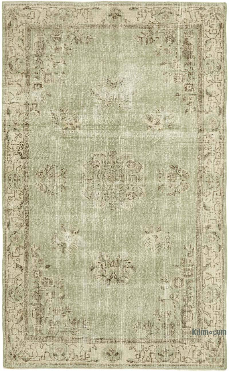 El Dokuma Vintage Halı - 163 cm x 267 cm - K0060006