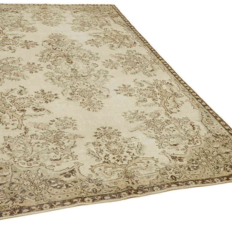 Alfombra Vintage Turca Anudada a Mano - 166 cm x 291 cm - K0060008