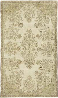 Alfombra Vintage Turca Anudada a Mano - 170 cm x 284 cm