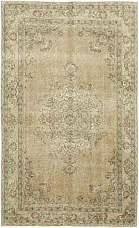 El Dokuma Vintage Halı - 140 cm x 225 cm