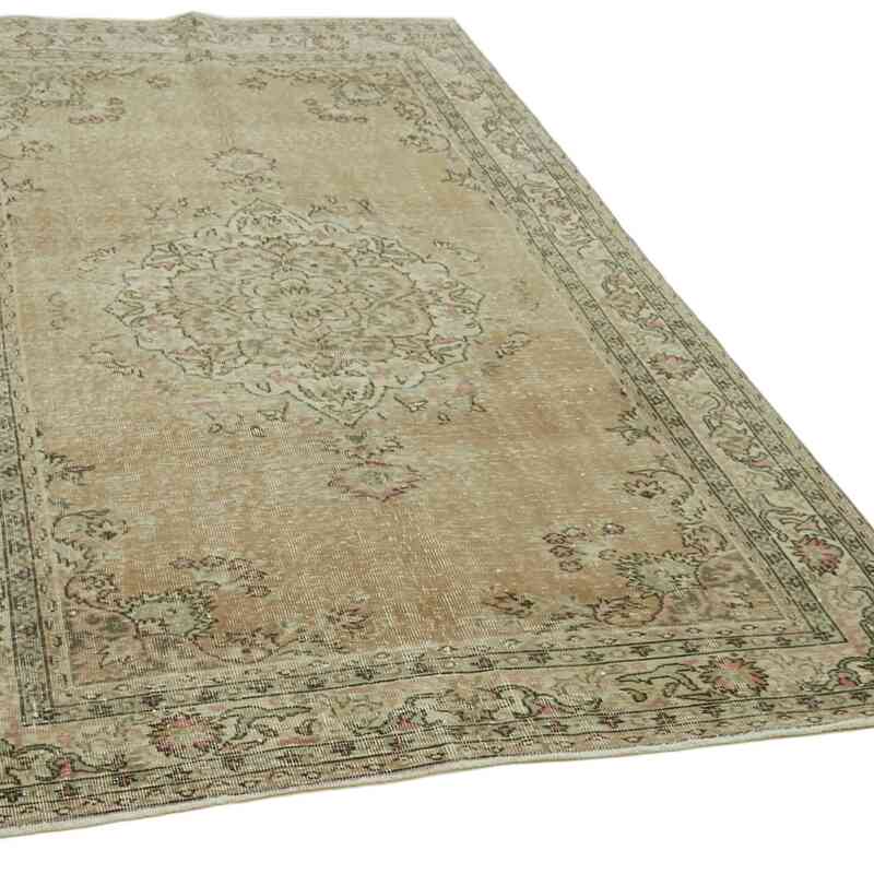 Vintage Turkish Hand-Knotted Rug - 4' 7" x 7' 5" (55 in. x 89 in.) - K0060012