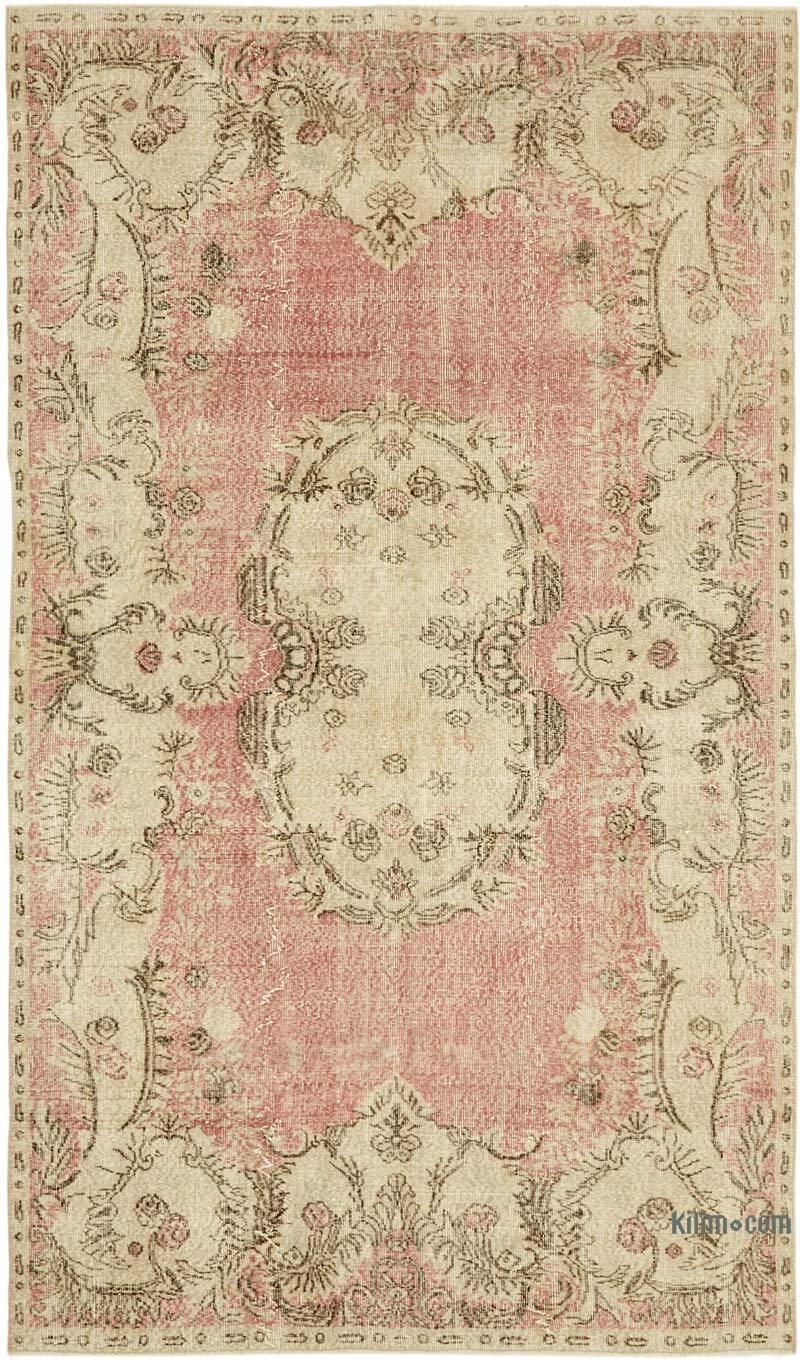 El Dokuma Vintage Halı - 170 cm x 291 cm - K0060020