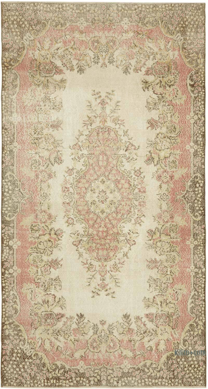 El Dokuma Vintage Halı - 169 cm x 306 cm - K0060021