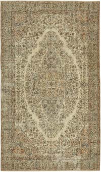 El Dokuma Vintage Halı - 167 cm x 280 cm