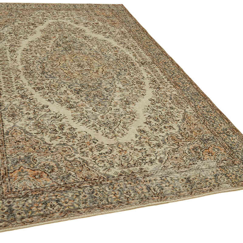 Vintage Turkish Hand-Knotted Rug - 5' 6" x 9' 2" (66" x 110") - K0060029