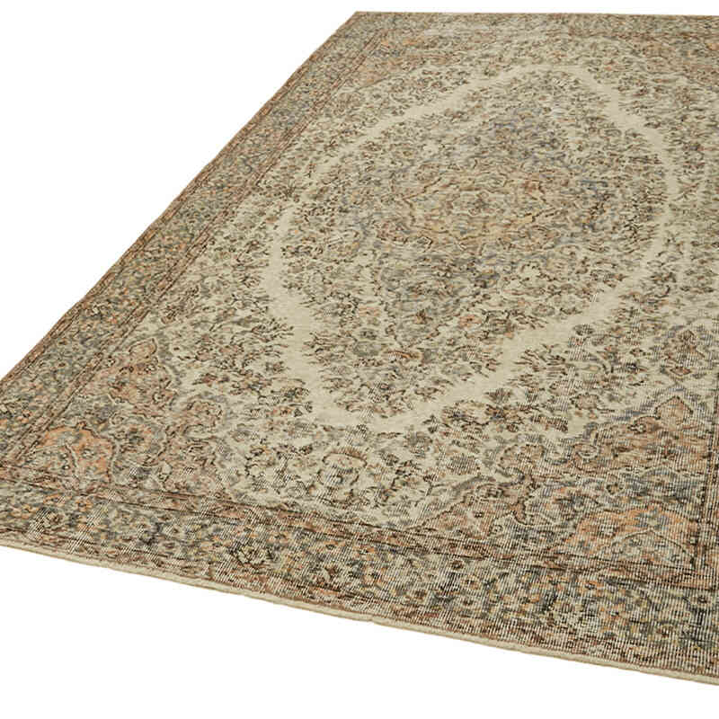 Vintage Turkish Hand-Knotted Rug - 5' 6" x 9' 2" (66" x 110") - K0060029