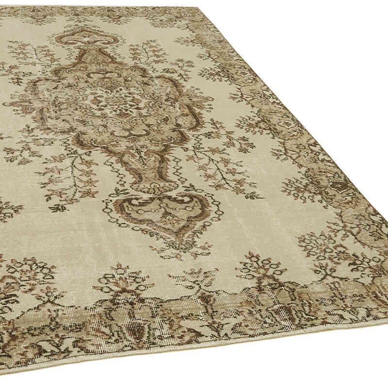 Vintage Turkish Hand-Knotted Rug - 5' 2" x 8' 5" (62" x 101") - K0060031