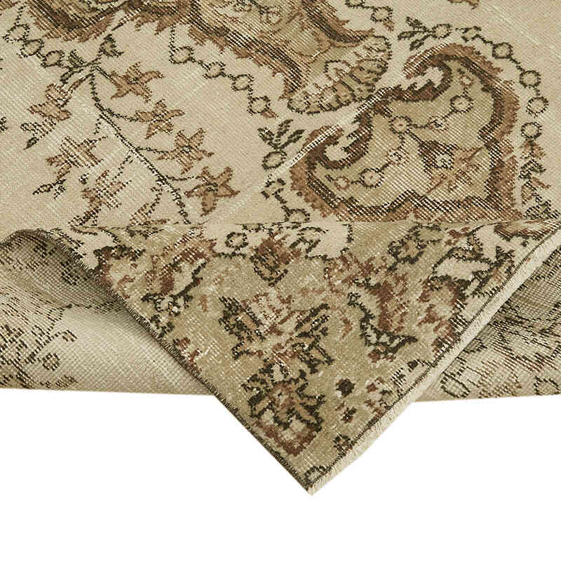 Vintage Turkish Hand-Knotted Rug - 5' 2" x 8' 5" (62" x 101") - K0060031
