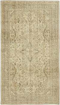 El Dokuma Vintage Halı - 152 cm x 267 cm
