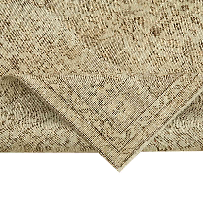 Alfombra Vintage Turca Anudada a Mano - 152 cm x 267 cm - K0060032