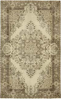El Dokuma Vintage Halı - 167 cm x 262 cm