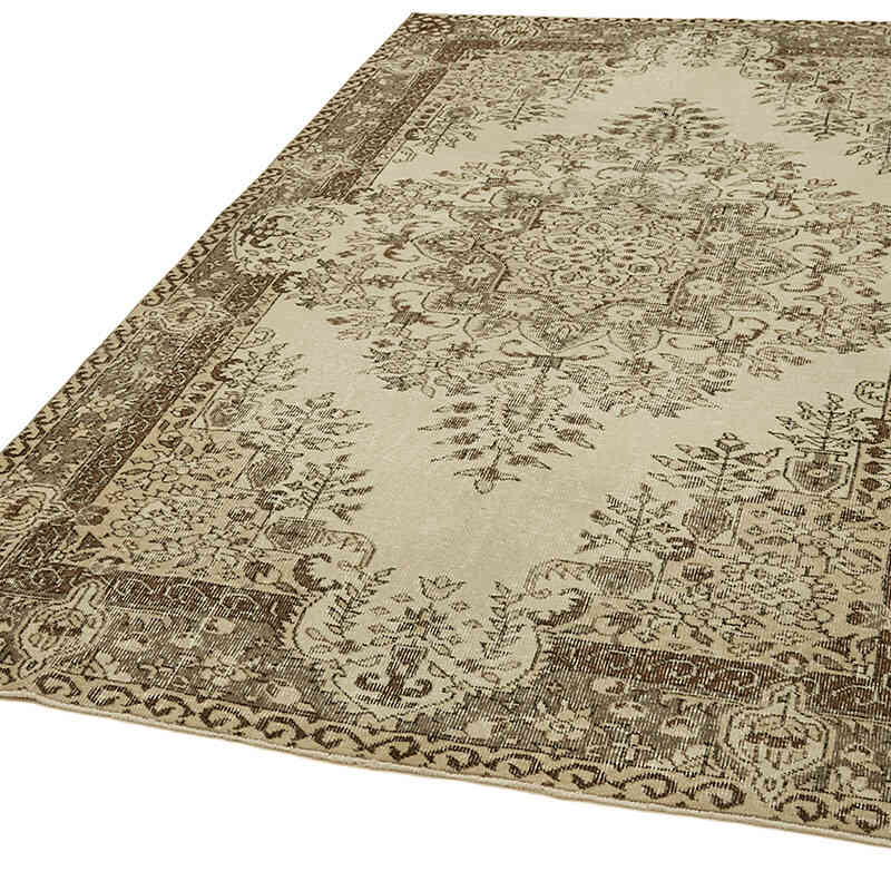 Vintage Turkish Hand-Knotted Rug - 5' 6" x 8' 7" (66" x 103") - K0060036