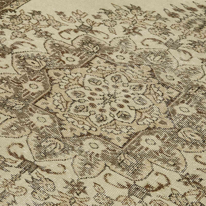 Vintage Turkish Hand-Knotted Rug - 5' 6" x 8' 7" (66" x 103") - K0060036