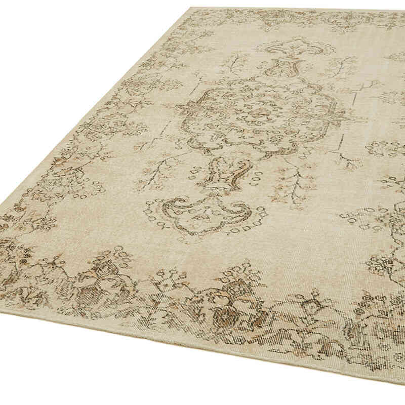 Alfombra Vintage Turca Anudada a Mano - 173 cm x 286 cm - K0060037
