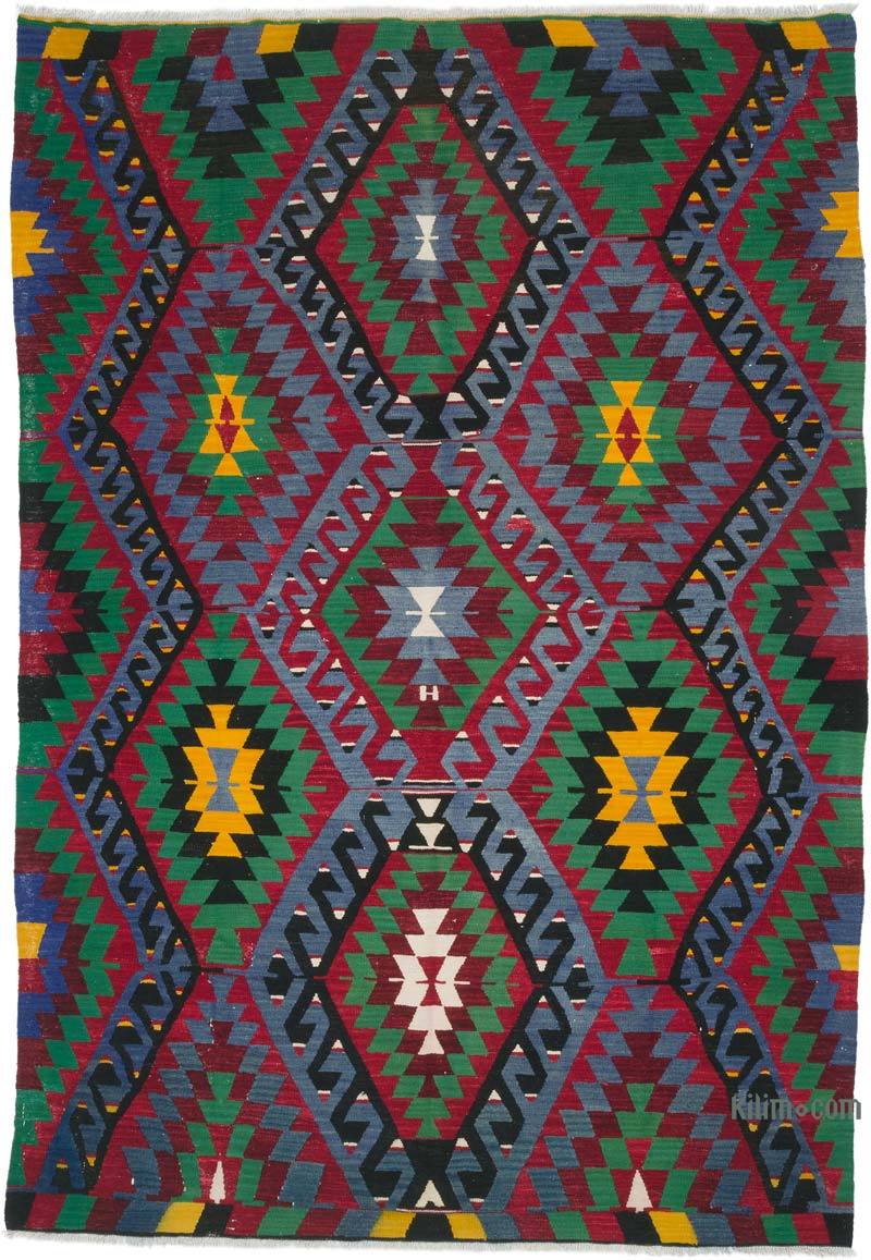 Alfombra Vintage Denizli Kilim - 180 cm x 260 cm - K0060040