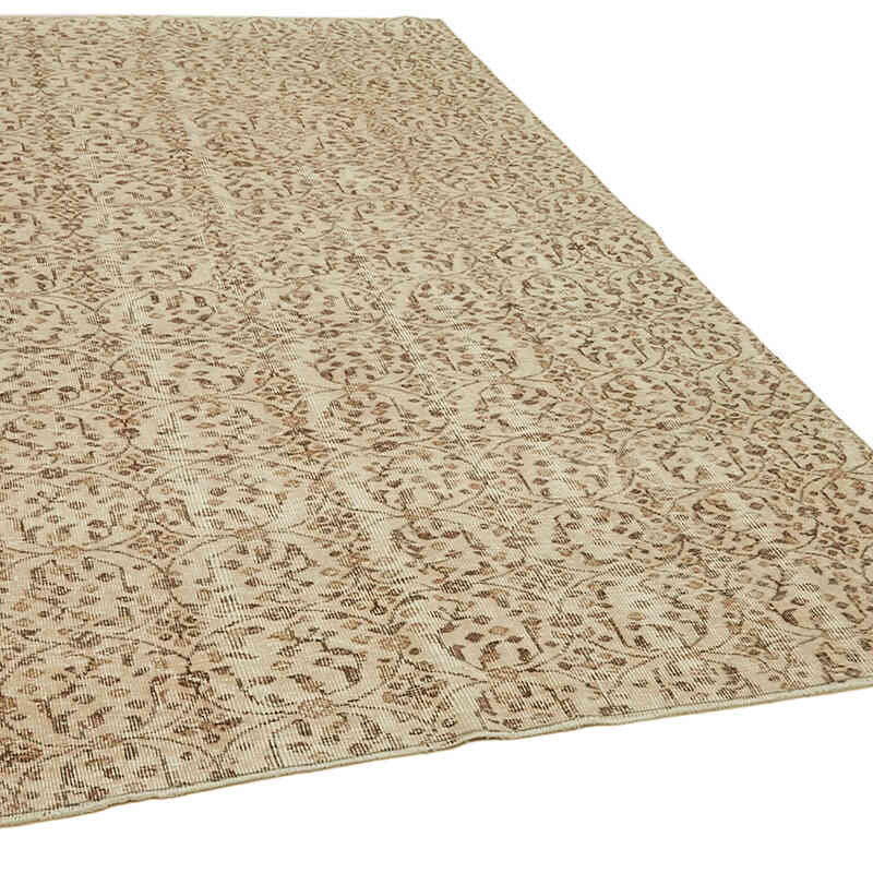 Vintage Turkish Hand-Knotted Rug - 5' 9" x 8' 7" (69" x 103") - K0060050